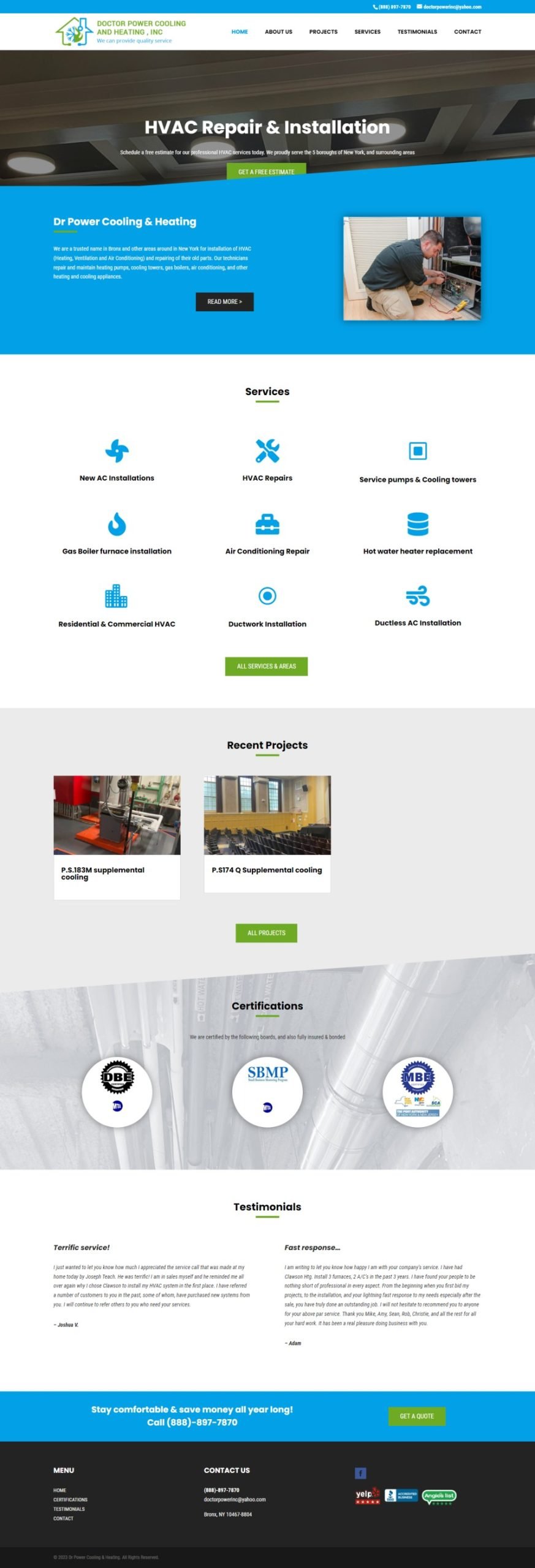  Dr Power Cooling & Heating